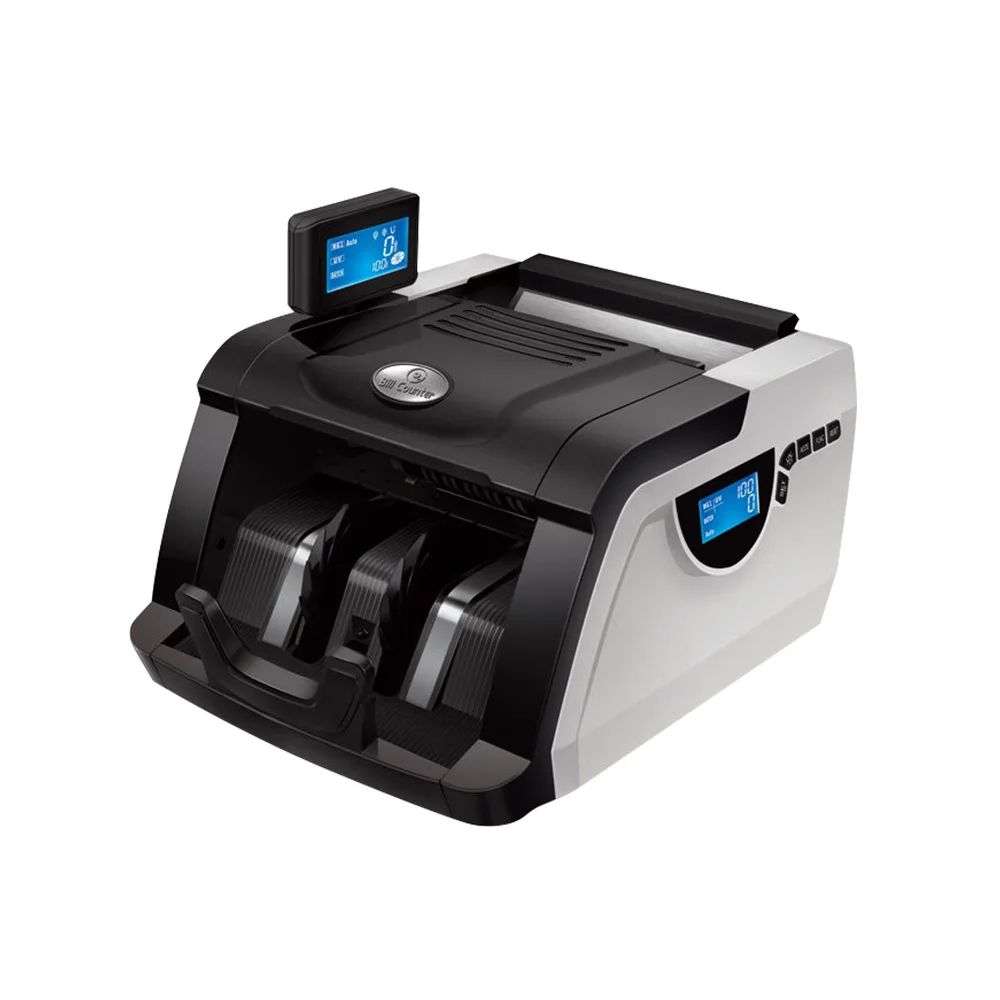 Money Counter Machine UV/MG/IR Counterfeit Detection Bill Counter Multi-Currencies Counting And Fast Counting