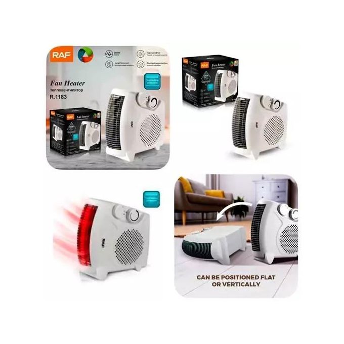 RAF Portable Electric Infrared Space Heater For Office, Home, Bed Room, Desk Use