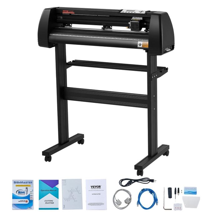 2 feet Vinyl Cutter Plotter Machine Cutting Printer with ARTCUT Software& Stand for Sign Maker Printing