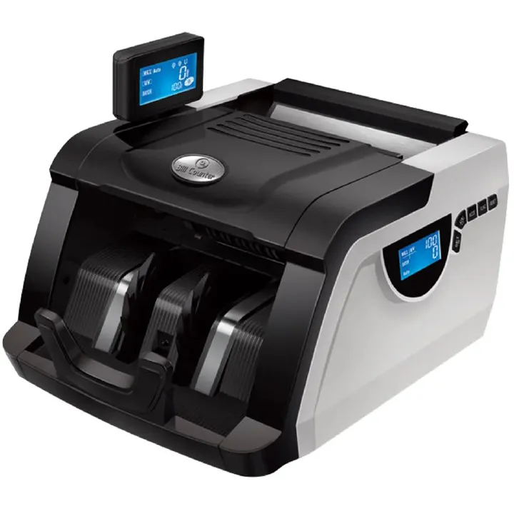 Multi-currency Money Counter With Two LCD Display Best Machine With Fake Bill Detection