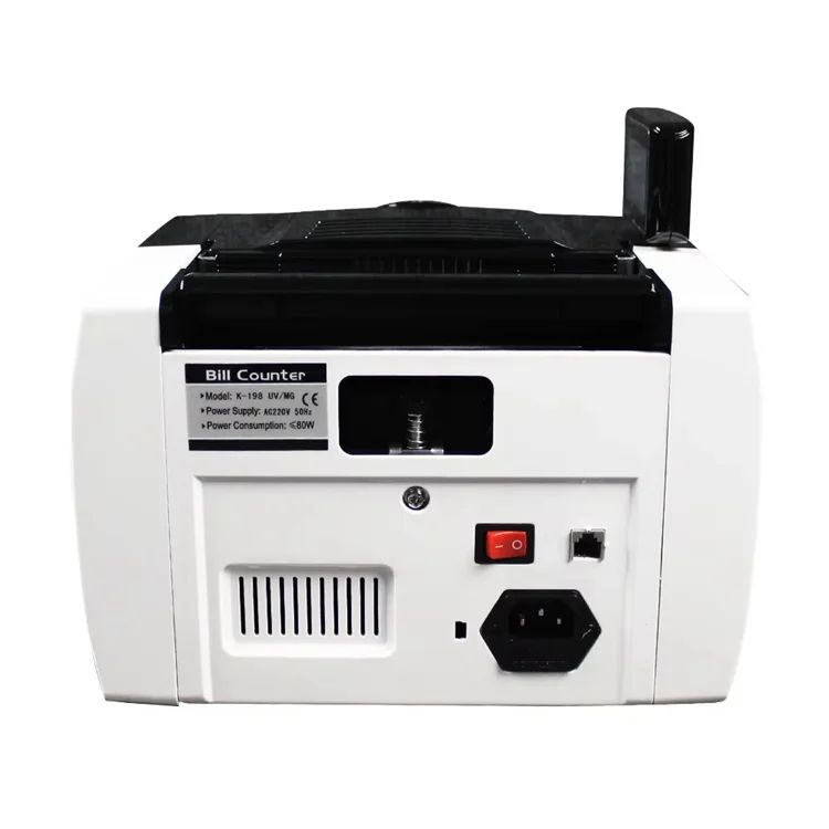 Money counter banknote detector