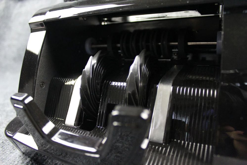 Back Loading Money Counter Automatic Half-note Detection