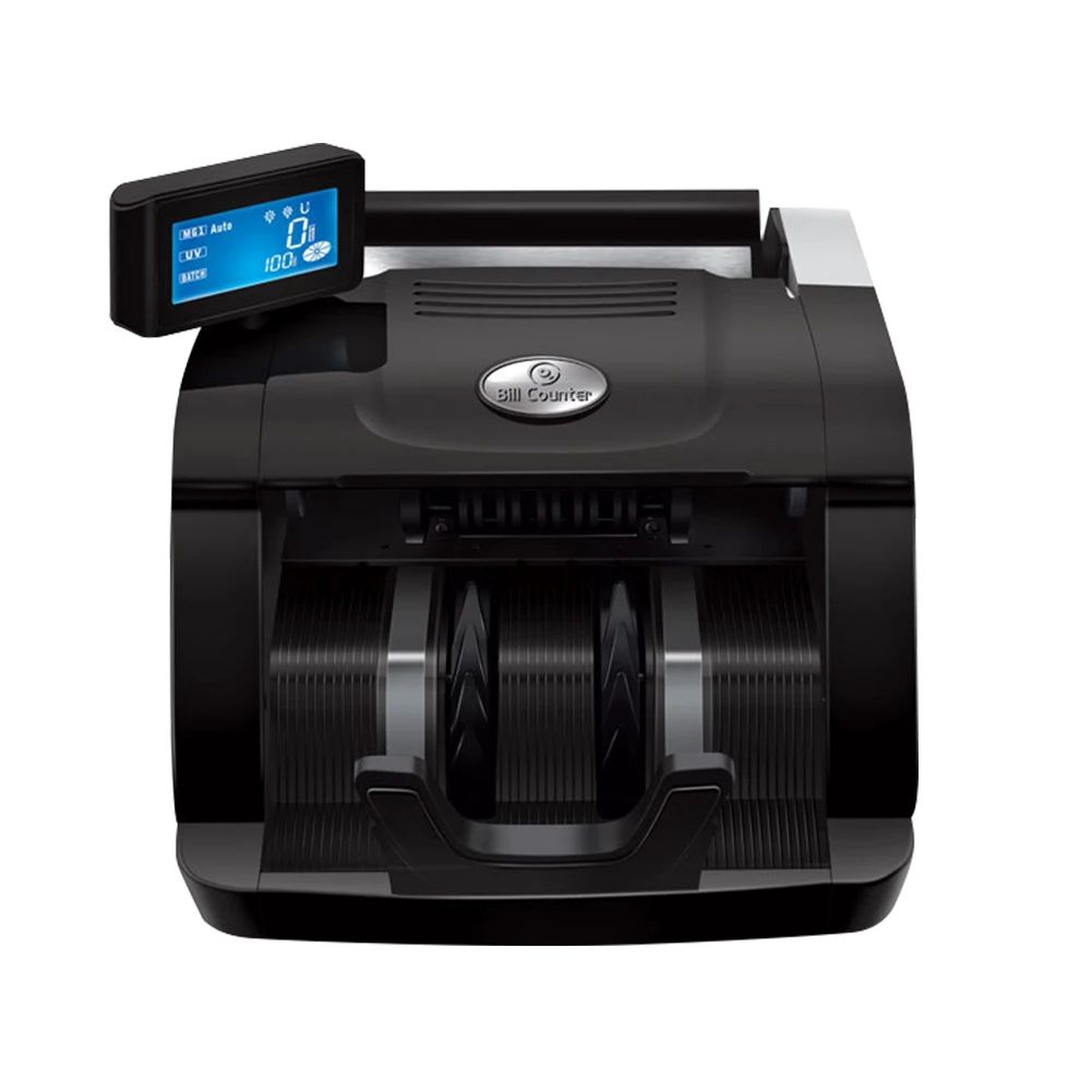 Back Loading Money Counter Automatic Half-note Detection