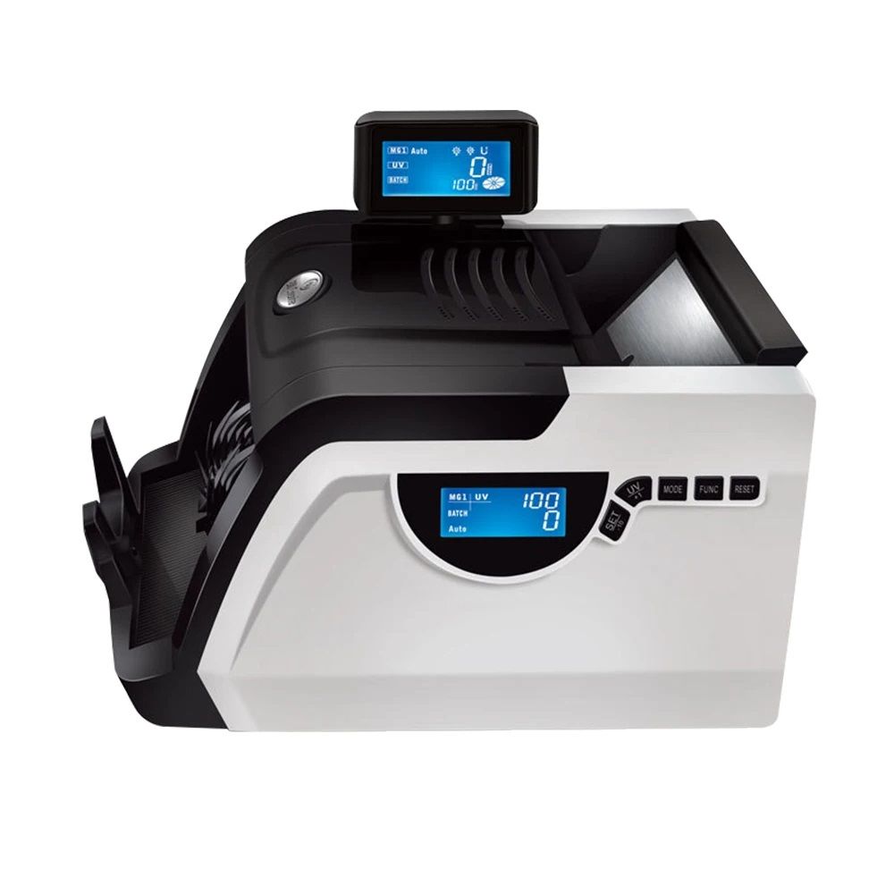 Back Loading Money Counter Automatic Half-note Detection