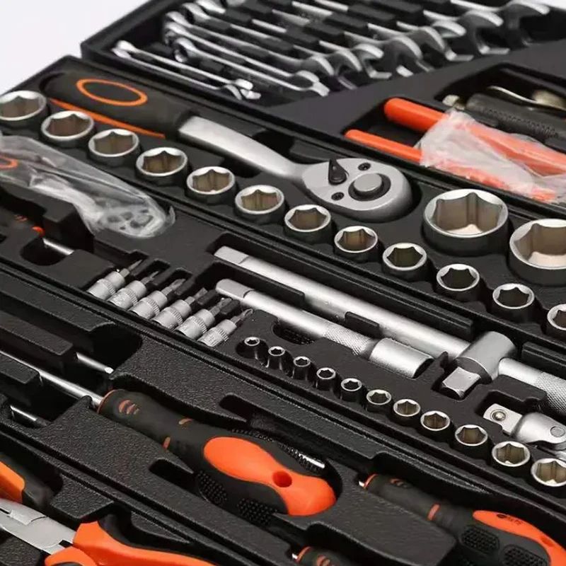 85pcs Auto Combination Tool Wrench Set Batch Head Ratchet Spanner Screwdriver Socket Set Multifunction Car Repair Tool Kit