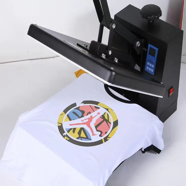 Flatbed Heat Press Manual T-Shirt Printing Machine