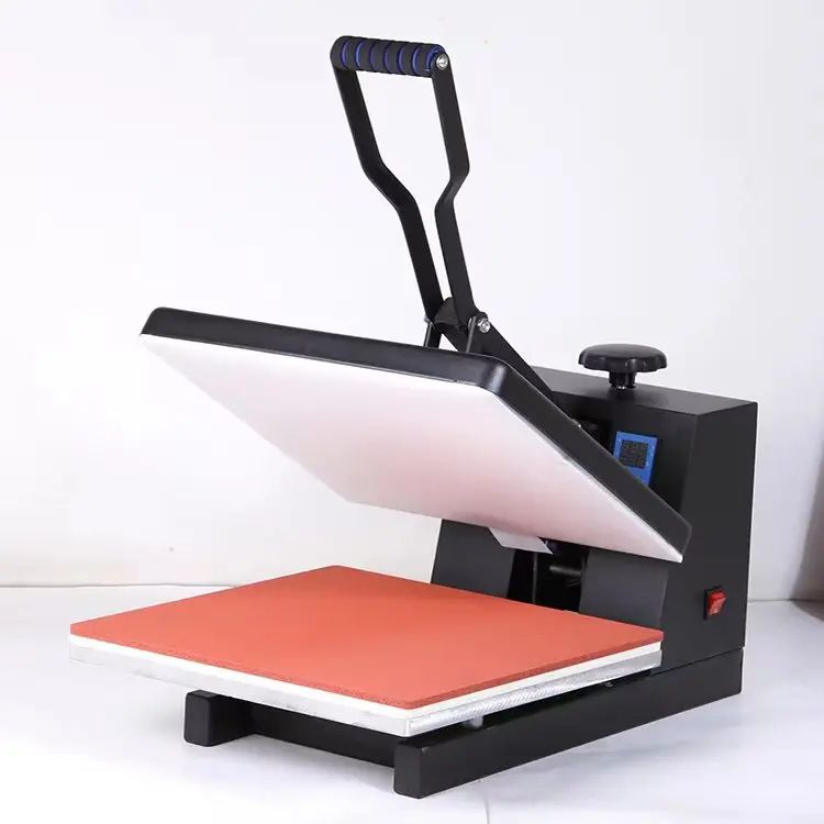 38*38CM Flat Heat Press Machine T-shirt Bag Phone Case Puzzle Glass Wood Rock Photo Heat Transfer Sublimation Printing Machine