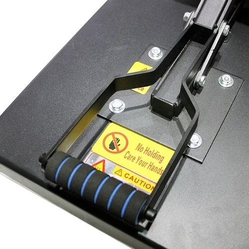 38×38cm Clamshell Heat Press Machine – Professional Flat-Bed Heat Transfer Press for T-Shirts, Fabrics & More