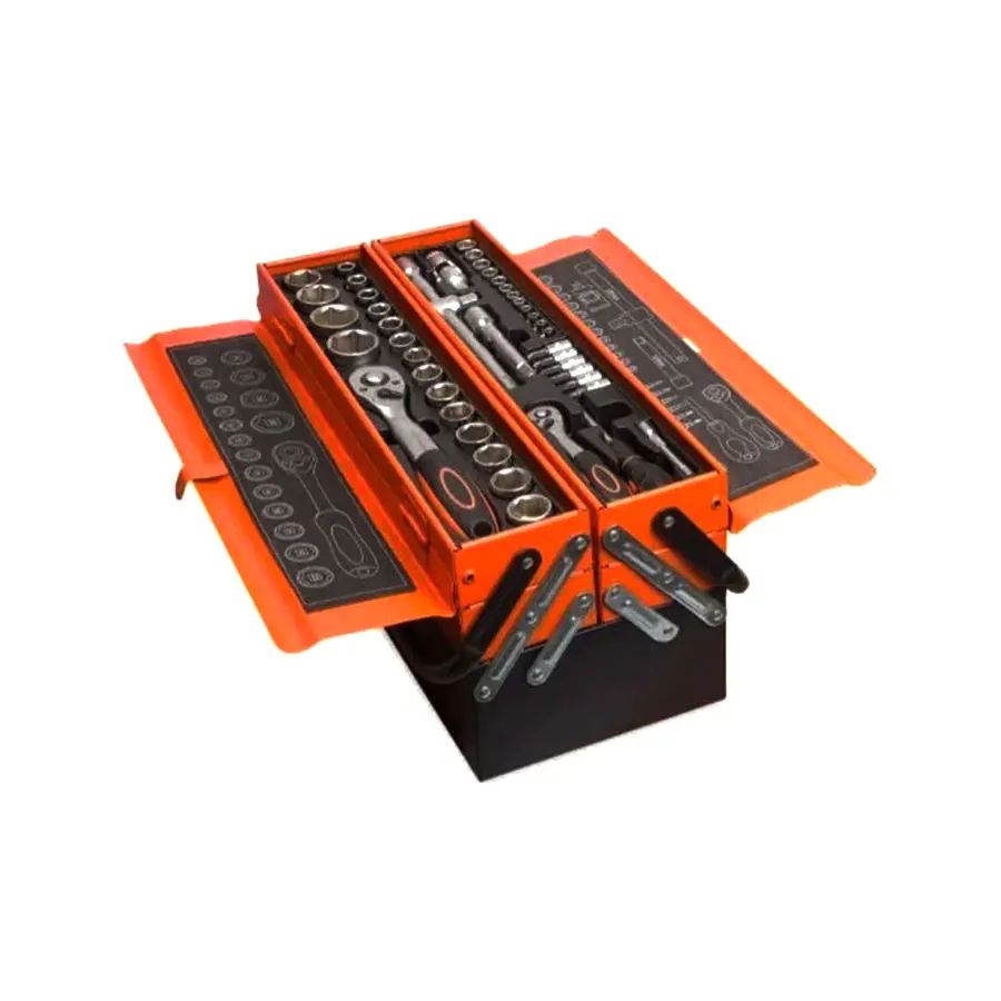 85 Pcs Maintenance Mechanical Repair Tool Set Household Set Auto Repair Tools Kit Socket Wrench Set Box