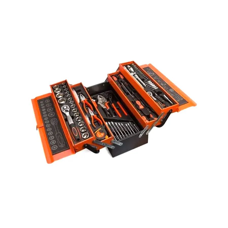 85 Pcs Maintenance Mechanical Repair Tool Set Household Set Auto Repair Tools Kit Socket Wrench Set Box