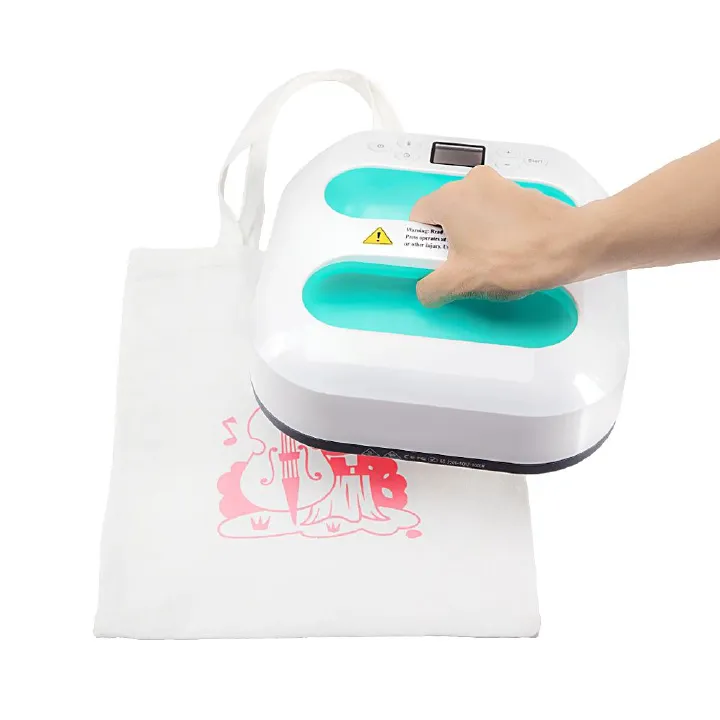 Portable Heat Press 9"X9" Mini Heat Press Machine for T-Shirts