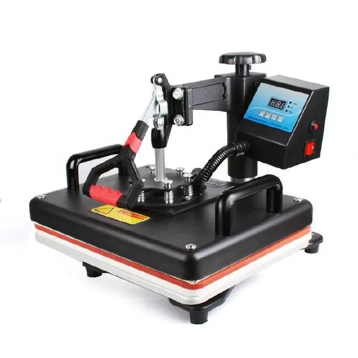 Heat Press 360 Degree Swivel 8 In 1 Heat Press Machine Multifunction Sublimation Combo T Shirt Press Machine For Mug Hat Plate Cap Mouse Pad