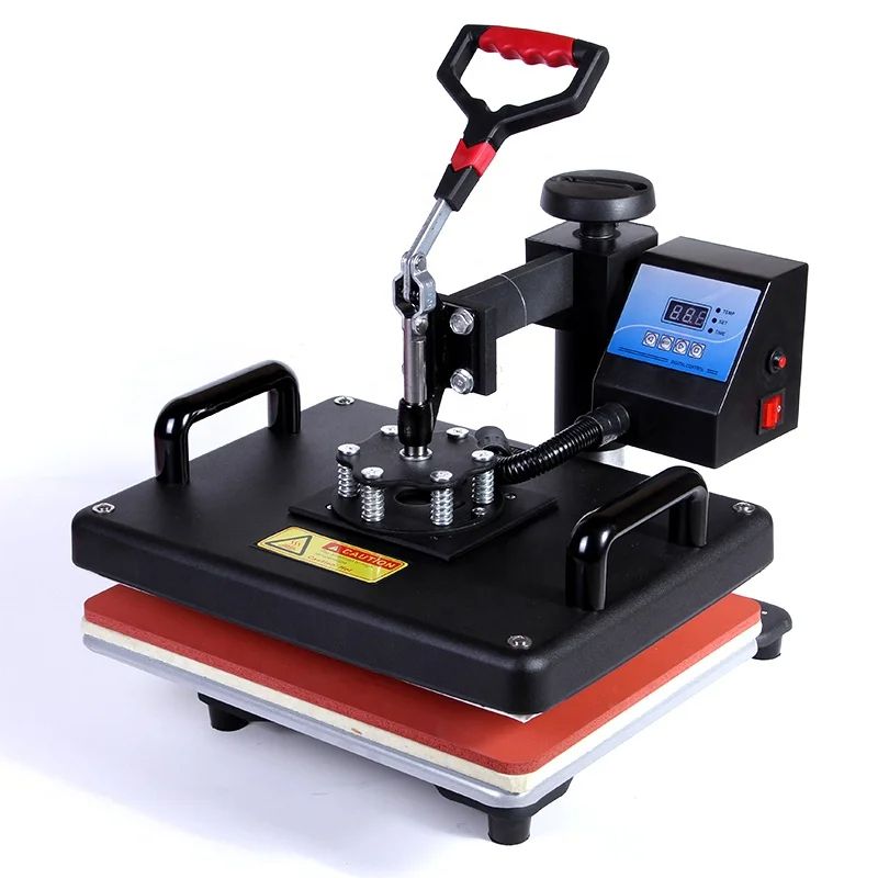 8 in 1 Heat Press Dual Digital Control 360 Degree Swivel Heat Press Machine Multipurpose Sublimation Heat Press Machine for T Shirts, Mug, Hat, Plate, Cap