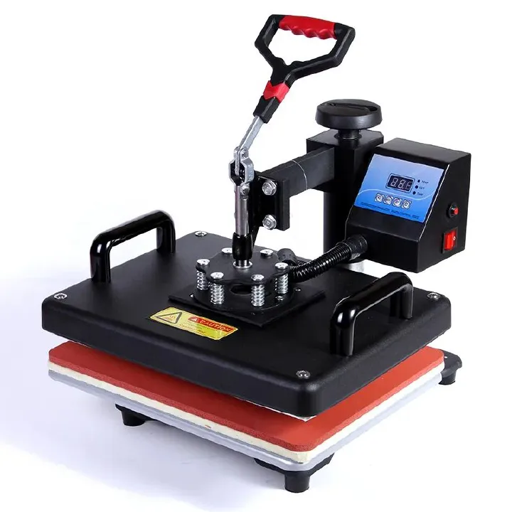 Heat Press 360 Degree Swivel 8 In 1 Heat Press Machine Multifunction Sublimation Combo T Shirt Press Machine For Mug Hat Plate Cap Mouse Pad