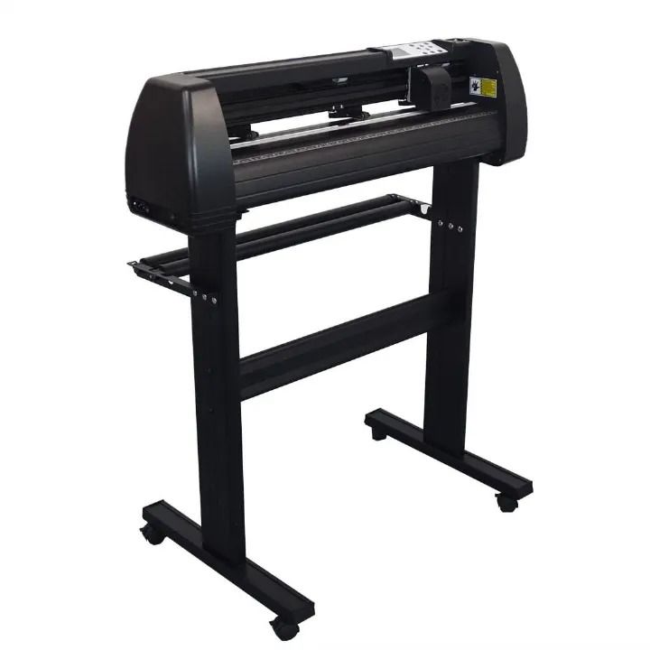 Combo Heat Press Textile Press and 2feet Vinyl Cutter 53 Inch Vinyl Cutting Plotter 3 Blades Plotter Machine Foil Plotter Cutting Plotter