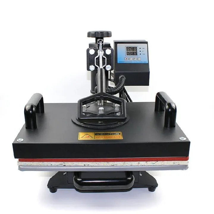 8 in 1 Heat Press Machine Swing Away T Shirt Pressing Machine, Sublimation Heat Press Transfer Machine for T-Shirt Hat Cap Mug Plate