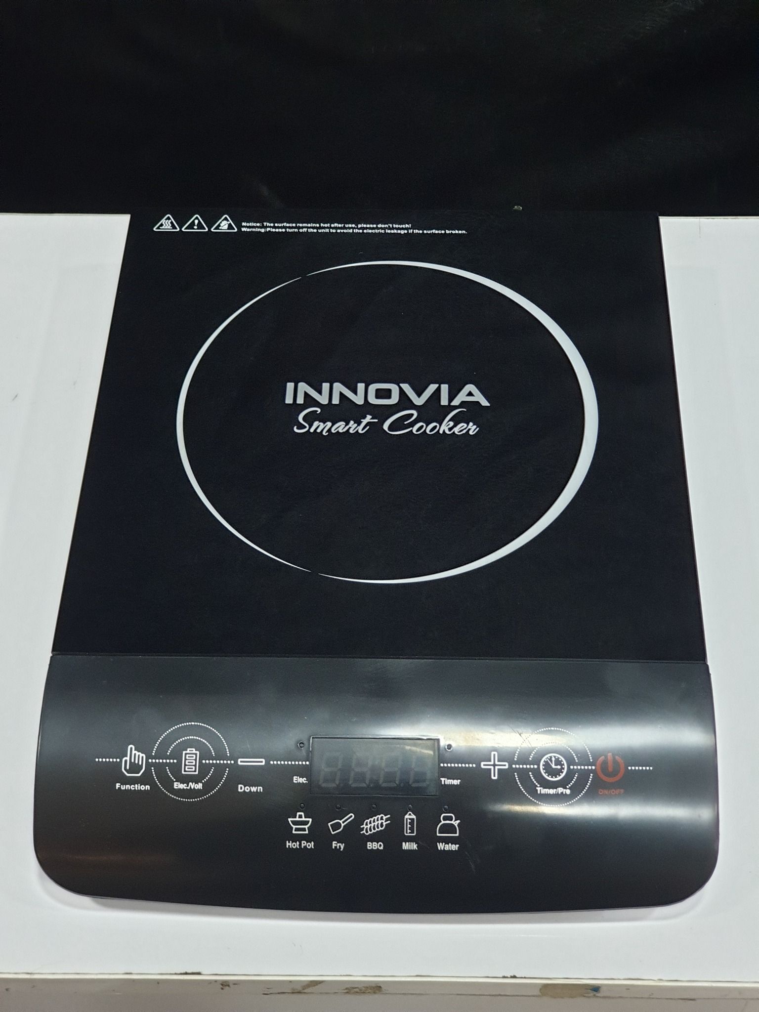Innovia Single Plate Induction Cooker- Burner Electric Hotplate