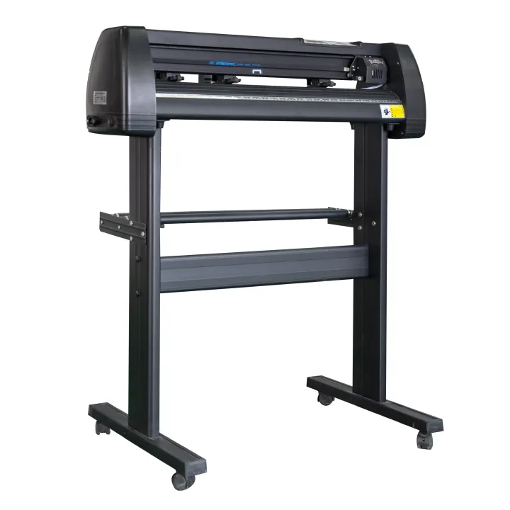 28Inch 720MM Max Paper Feed Printer Cutting Plotter Vinyl Cutter Machine with Computer Windows Software 3 Blades LCD Screen