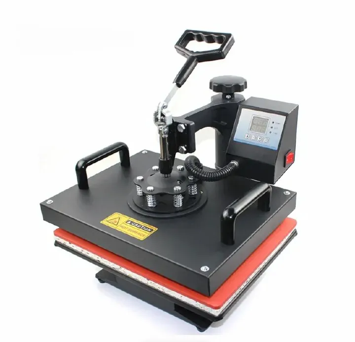 Combo 2 Feet Vinyl Plotter Cutting Machine And 8 In 1 Tshirt Printing Machine Heat Press Machine