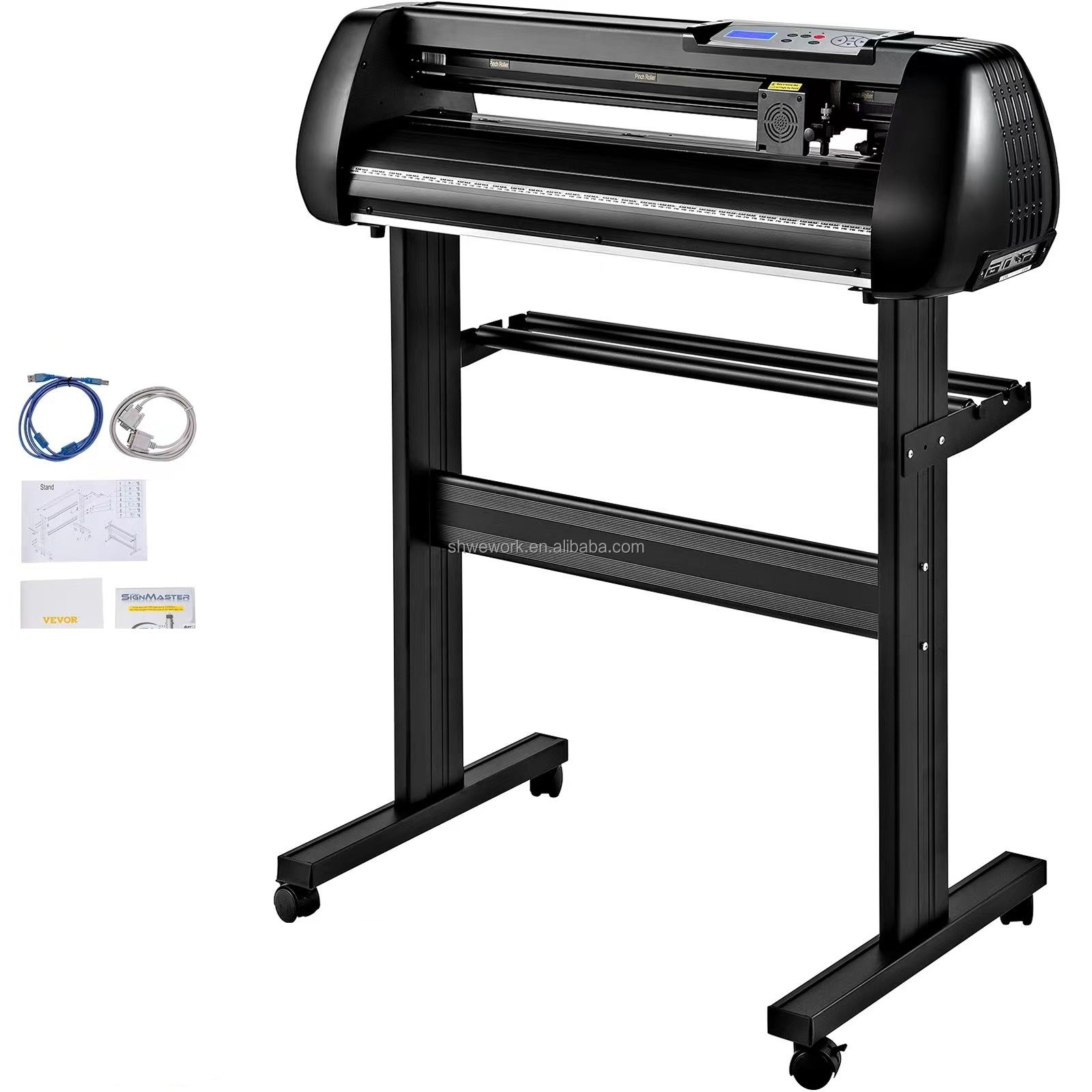 Automatic 720mm Vinyl Cutter Machine Cutting Plotter Stickers 2 Feet Professional