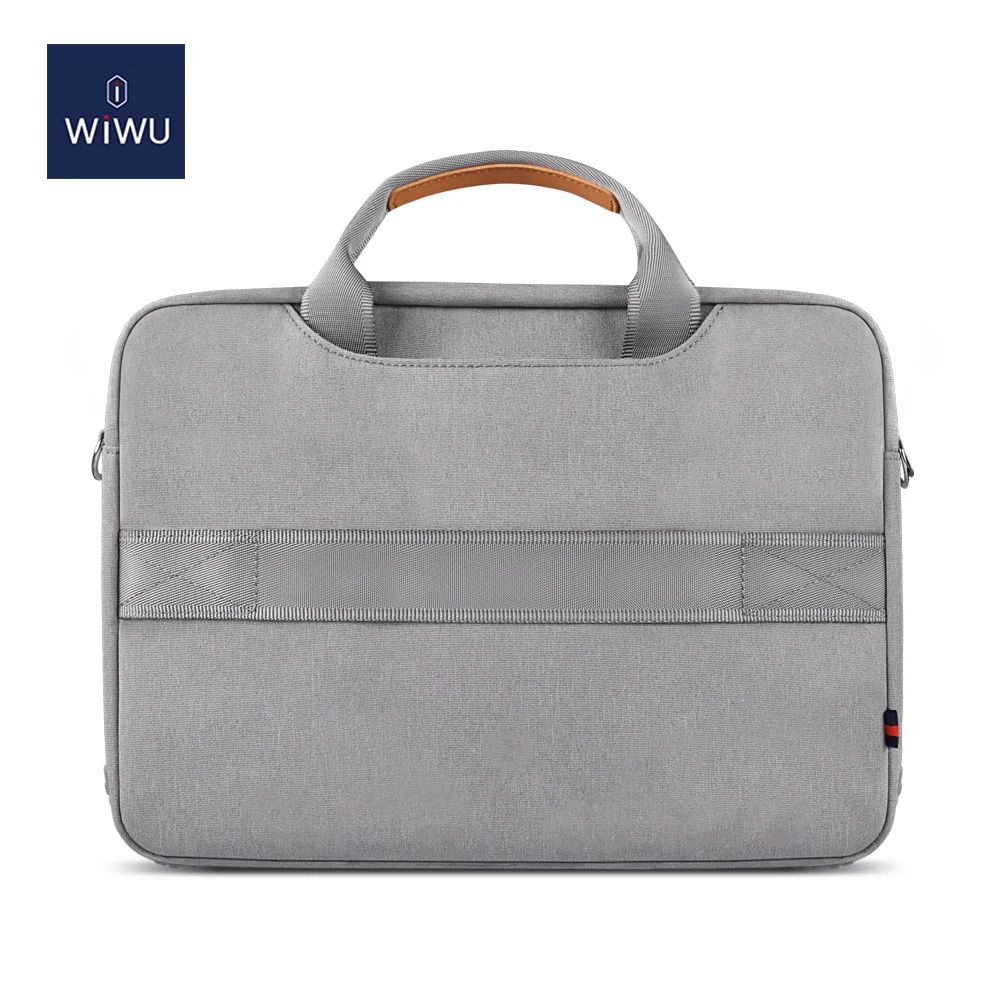 WIWU Pioneer Shoulder Bag Waterproof & Shockproof For 15 inch Laptop/ Ultrabook Grey