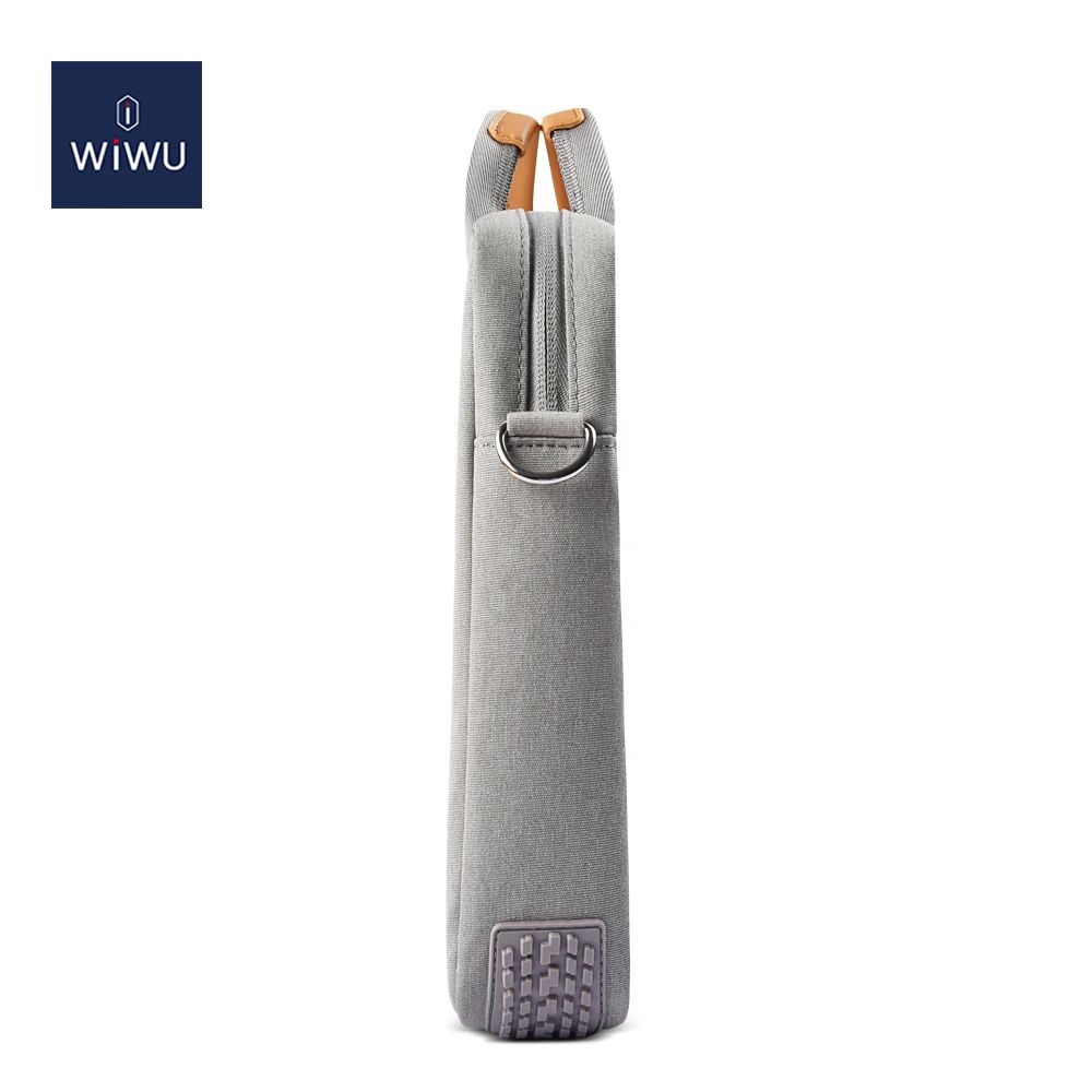 WIWU Pioneer Shoulder Bag Waterproof & Shockproof For 15 inch Laptop/ Ultrabook Grey