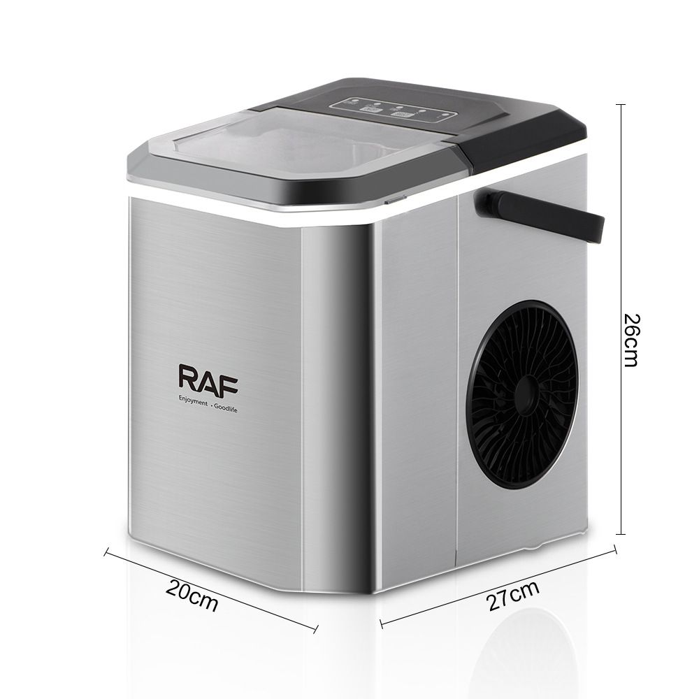 RAF Ice Block Making Machine Mini Nugget Portable Ice Maker Machine For Business Commercial Home Automatic Food Beverage