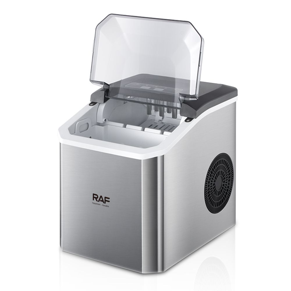 RAF Ice Block Making Machine Mini Nugget Portable Ice Maker Machine For Business Commercial Home Automatic Food Beverage