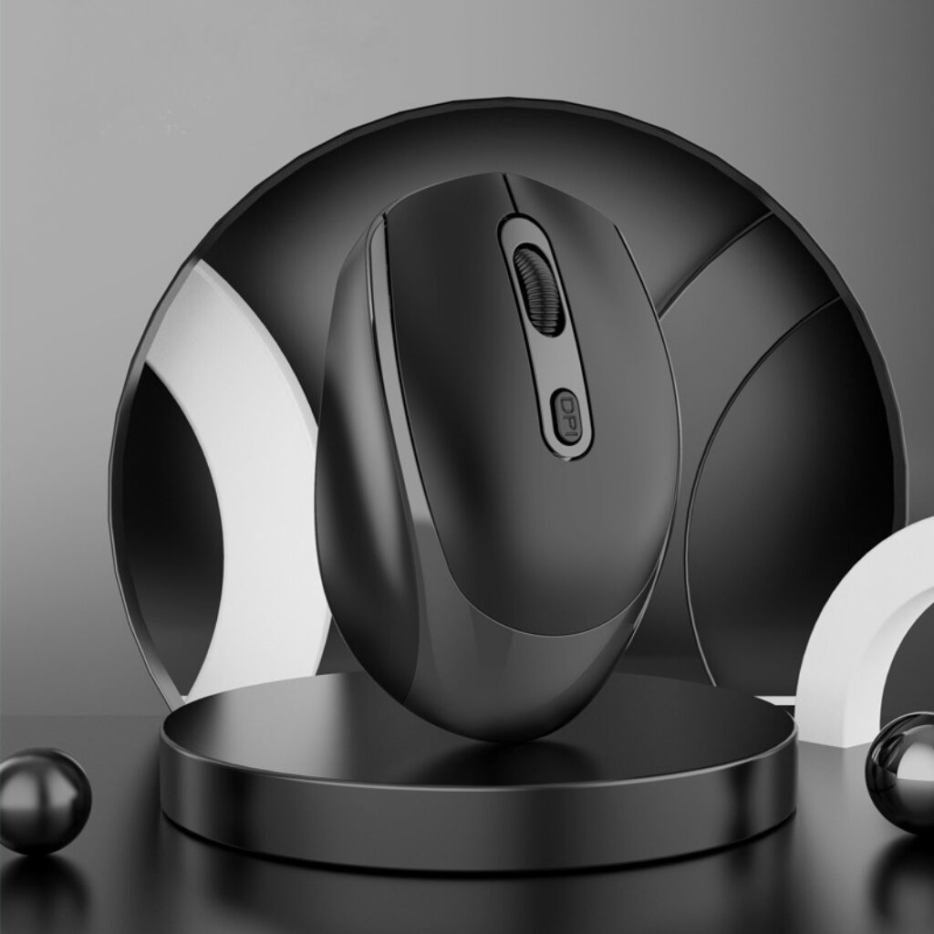 In Stock Cheap Wireless Charger Mouse 2.4Ghz Wireless Computer Mouse Silent Can be Customized Mouse