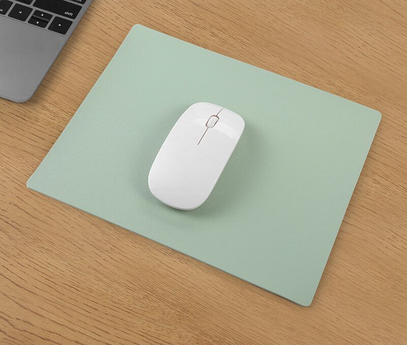 Hot Selling High Quality Customized Multicolor Waterproof Stain-proof Leather PU Material Mouse Pad Wholesale Gel Mouse Pad