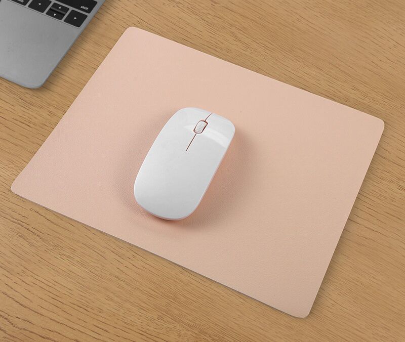Hot Selling High Quality Customized Multicolor Waterproof Stain-proof Leather PU Material Mouse Pad Wholesale Gel Mouse Pad