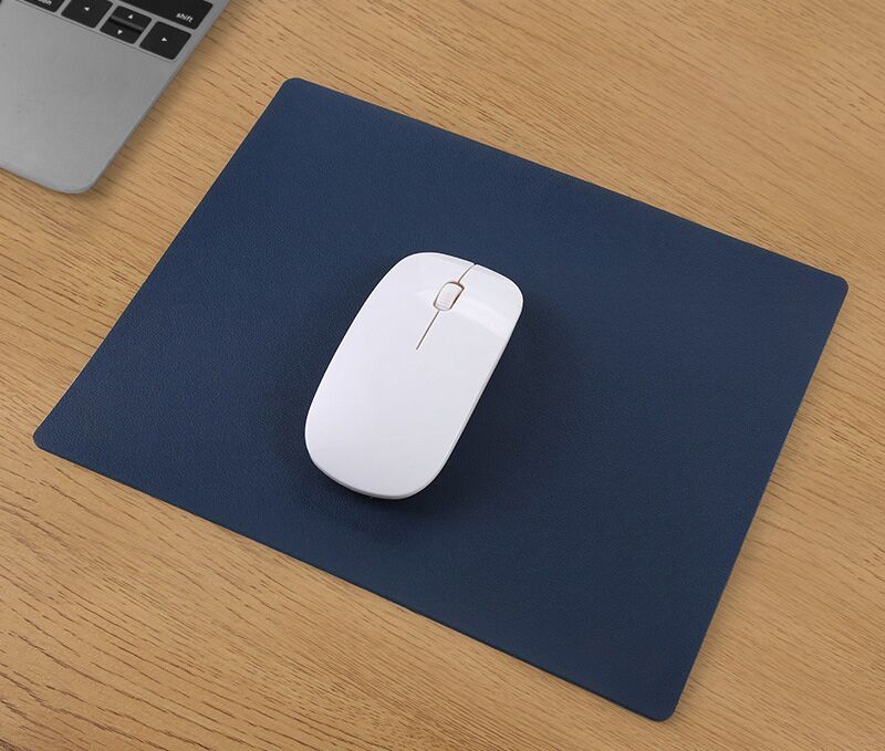 Hot Selling High Quality Customized Multicolor Waterproof Stain-proof Leather PU Material Mouse Pad Wholesale Gel Mouse Pad