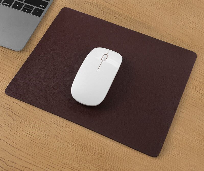Hot Selling High Quality Customized Multicolor Waterproof Stain-proof Leather PU Material Mouse Pad Wholesale Gel Mouse Pad