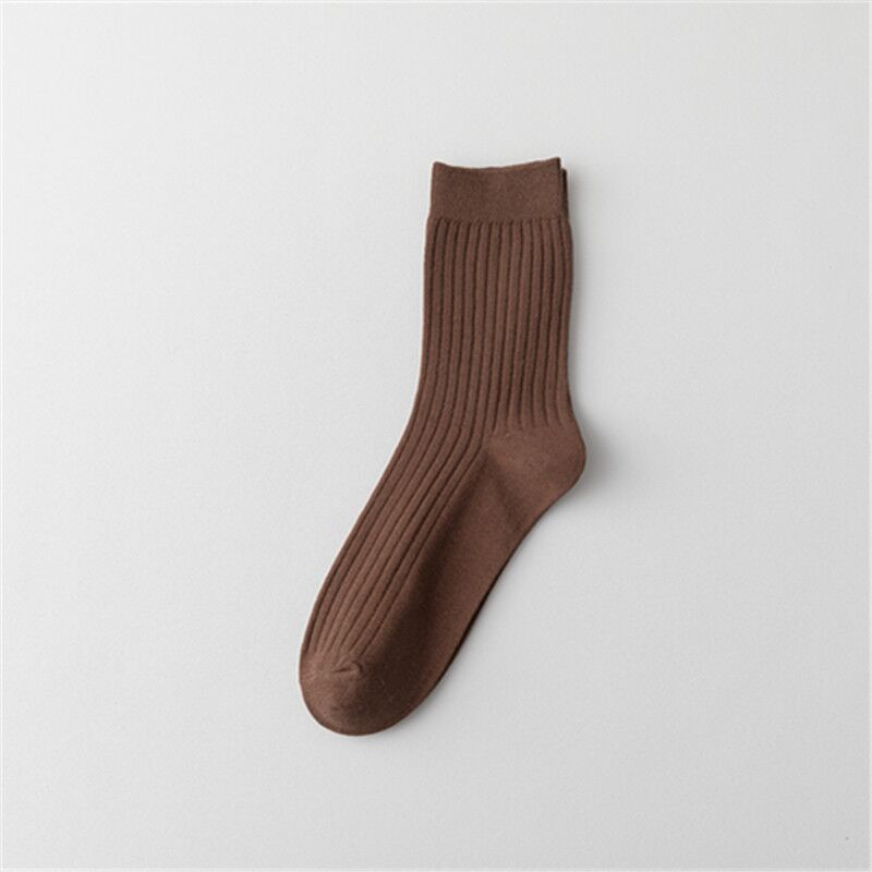 Wholesale High Quality Fashion Pure Colorful Pure Cotton socks Stockig Men's Cotton Socks combed Cotton Wicking Sweat and Breathable