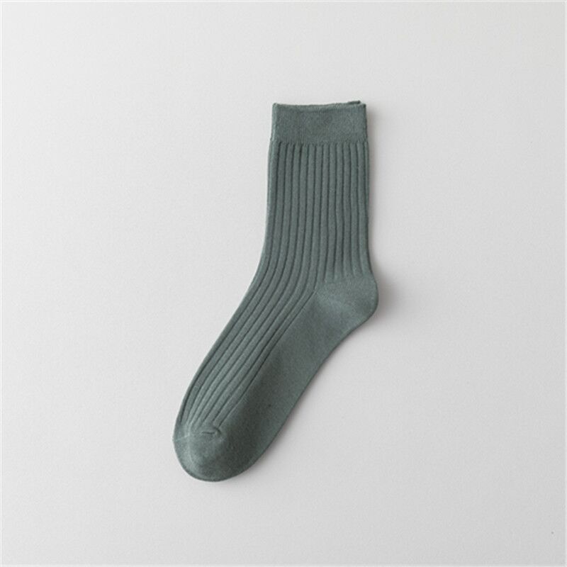 Wholesale High Quality Fashion Pure Colorful Pure Cotton socks Stockig Men's Cotton Socks combed Cotton Wicking Sweat and Breathable