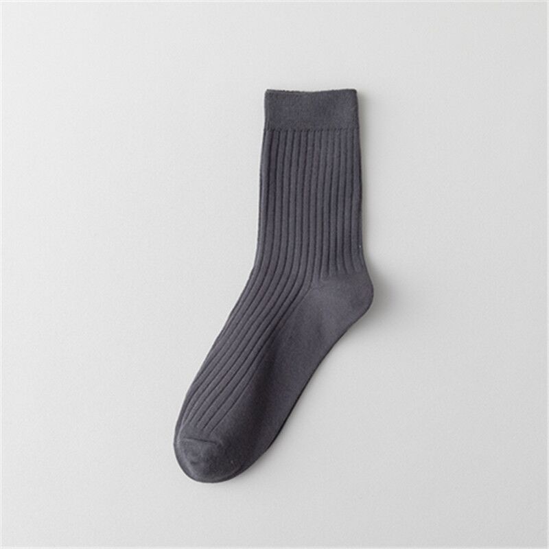 Wholesale High Quality Fashion Pure Colorful Pure Cotton socks Stockig Men's Cotton Socks combed Cotton Wicking Sweat and Breathable