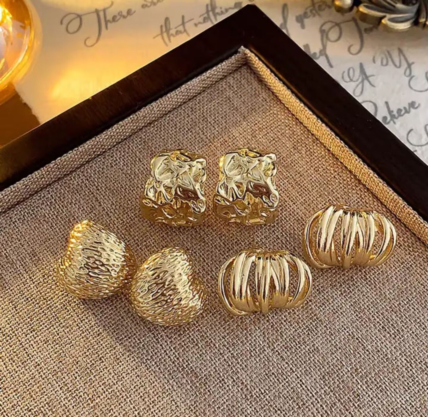 2025 New High-grade Women Elegant Gold Explosive Earrings beautiful Women's fashion earing jewelry