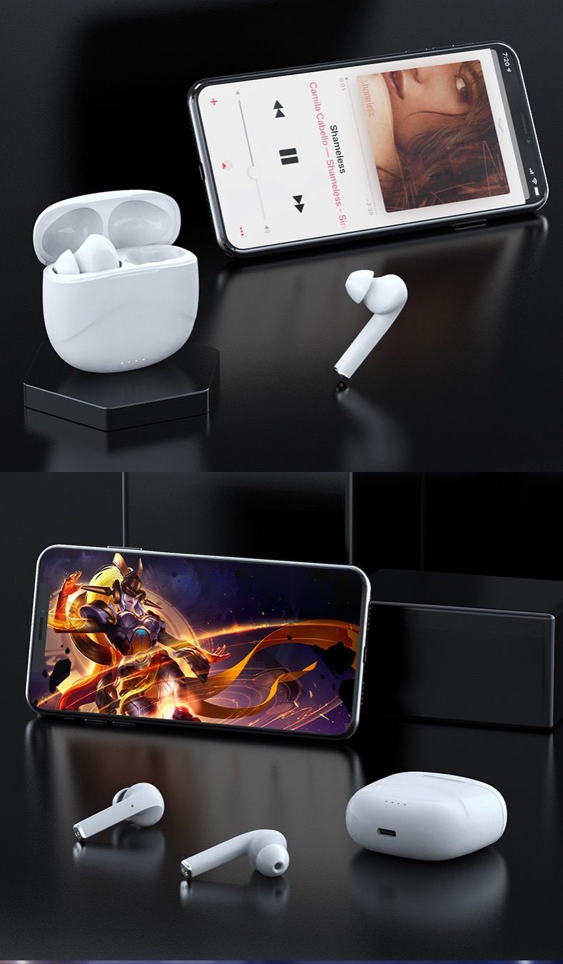 2025 new model TWS5.0 iPod twins bluetooth wireless stereo earbuds sports earrphones for android and iPhone smart phone