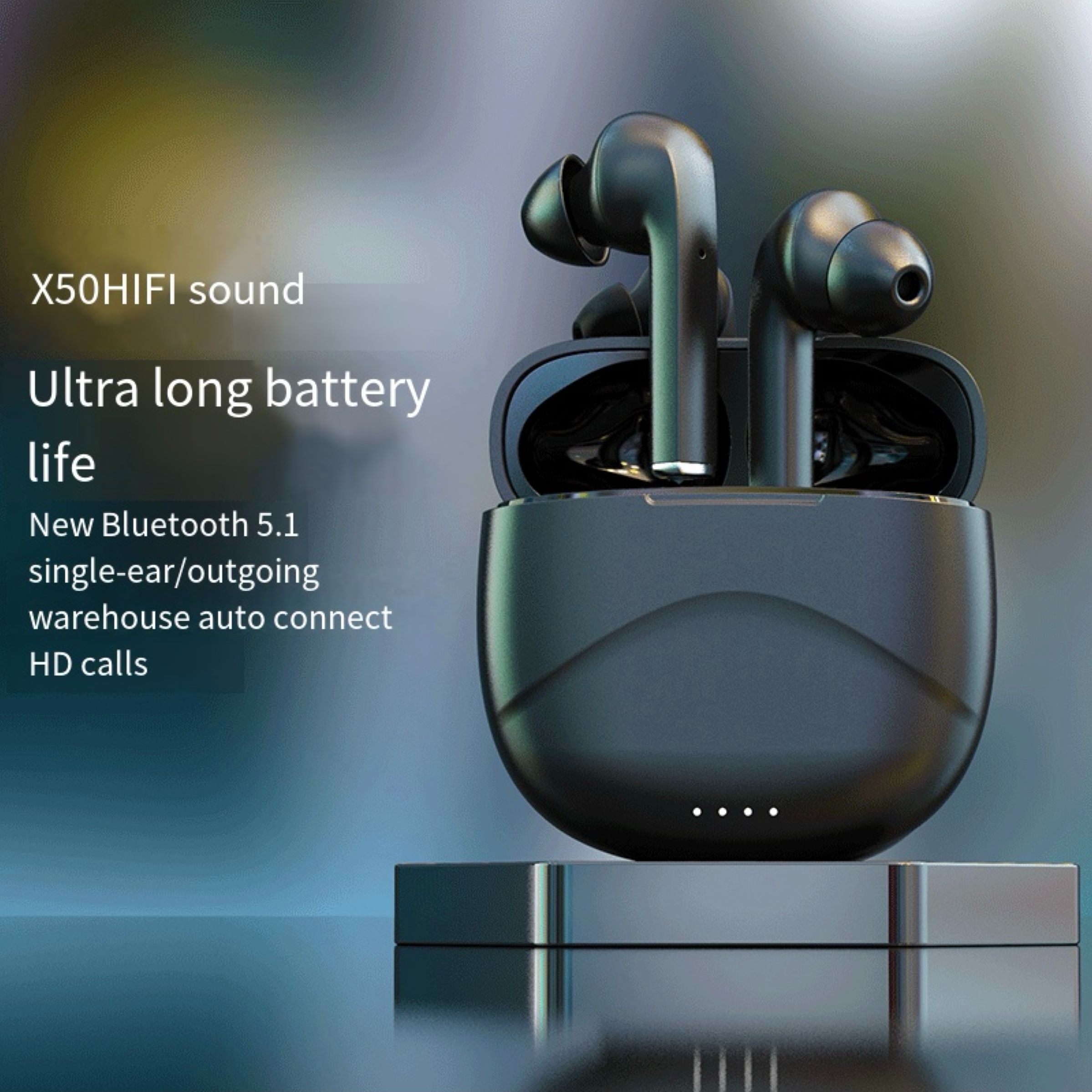2025 new model TWS5.0 iPod twins bluetooth wireless stereo earbuds sports earrphones for android and iPhone smart phone