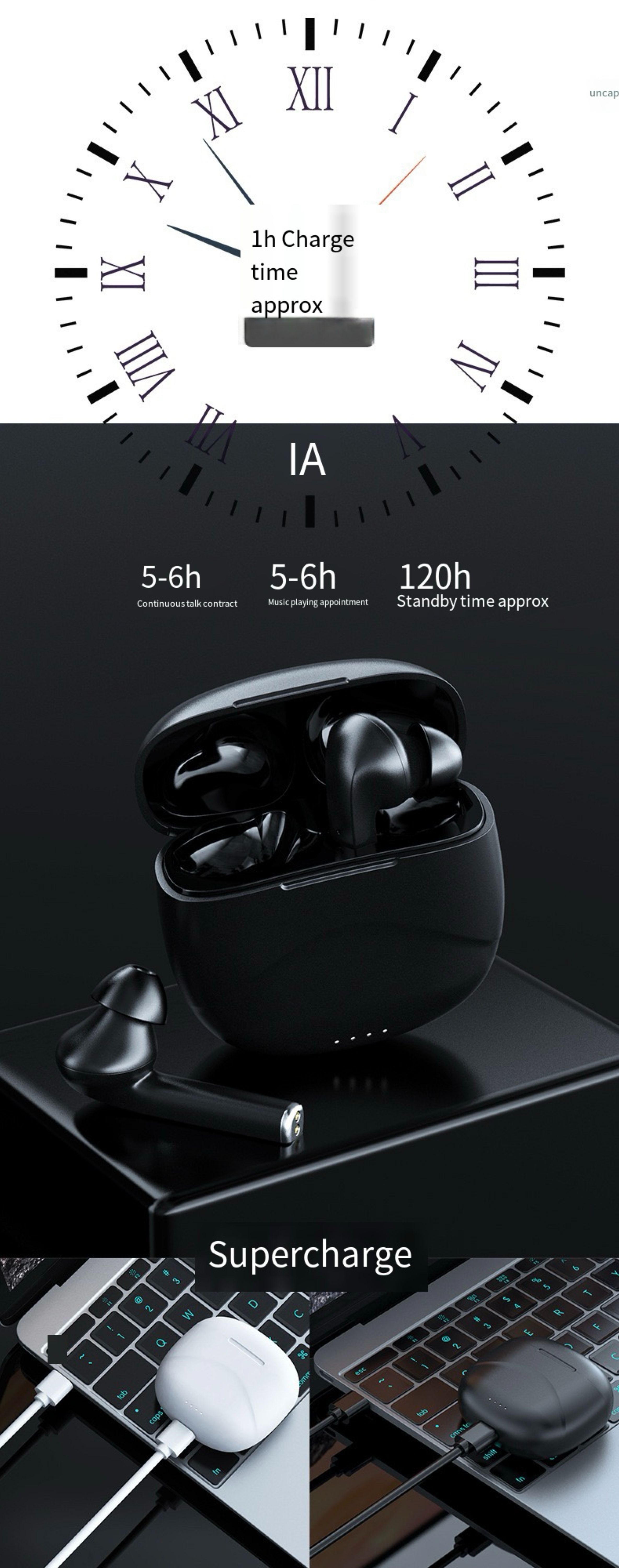 2025 new model TWS5.0 iPod twins bluetooth wireless stereo earbuds sports earrphones for android and iPhone smart phone