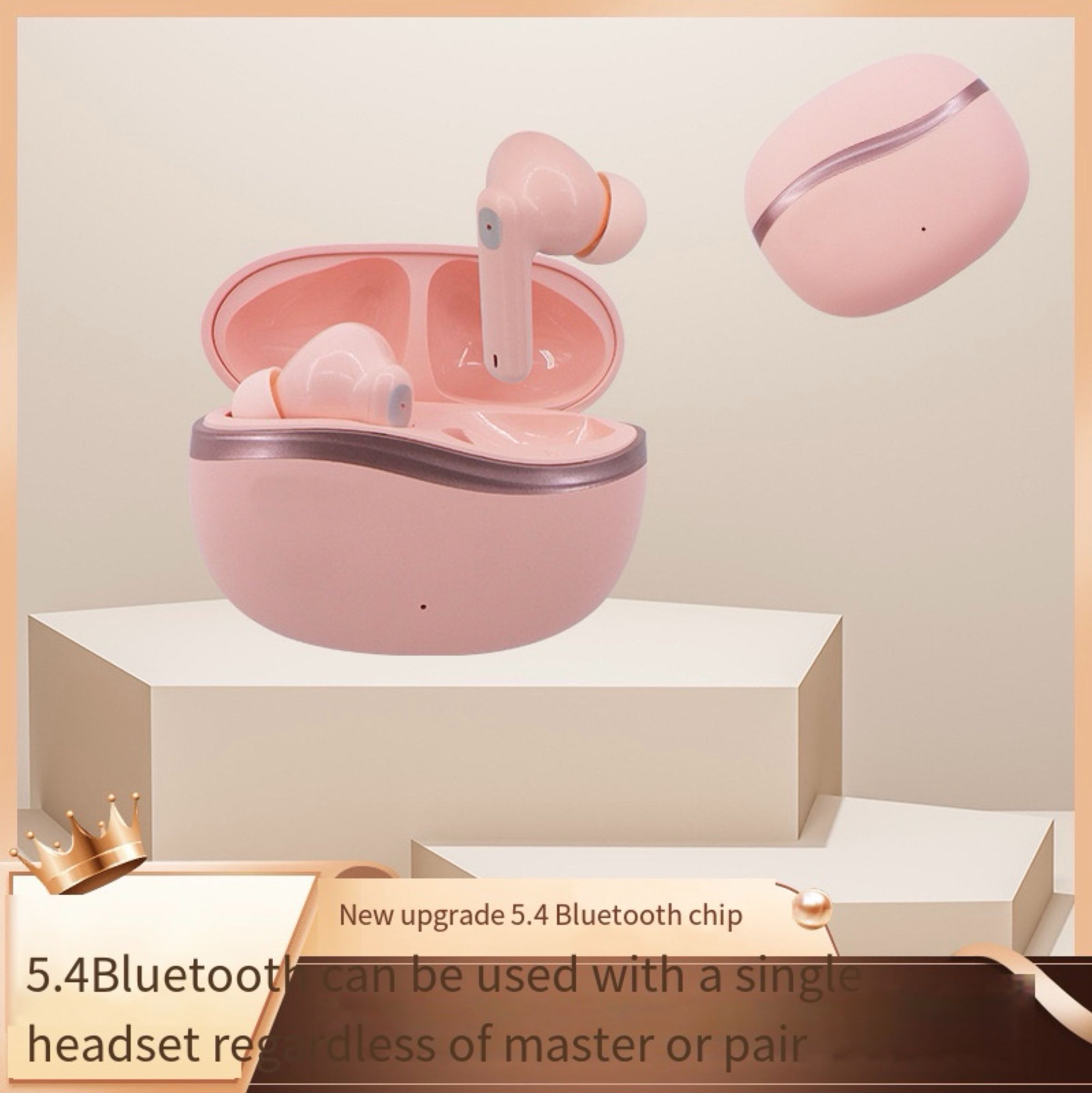 High Quality Ear-in Metal Heavy Bass Stereo Earphones Compatible iPhone and Android Smart Phones