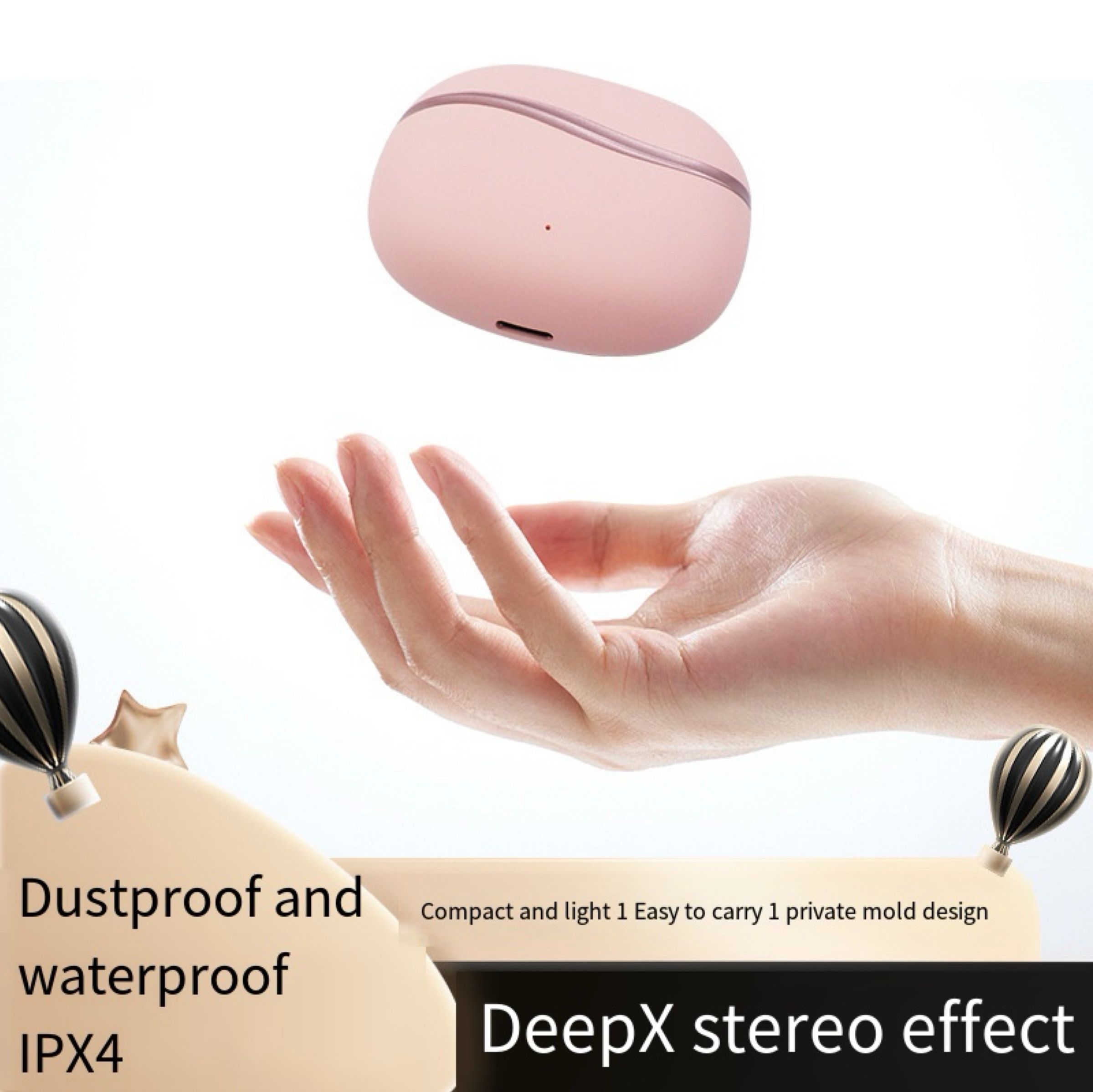 High Quality Ear-in Metal Heavy Bass Stereo Earphones Compatible iPhone and Android Smart Phones