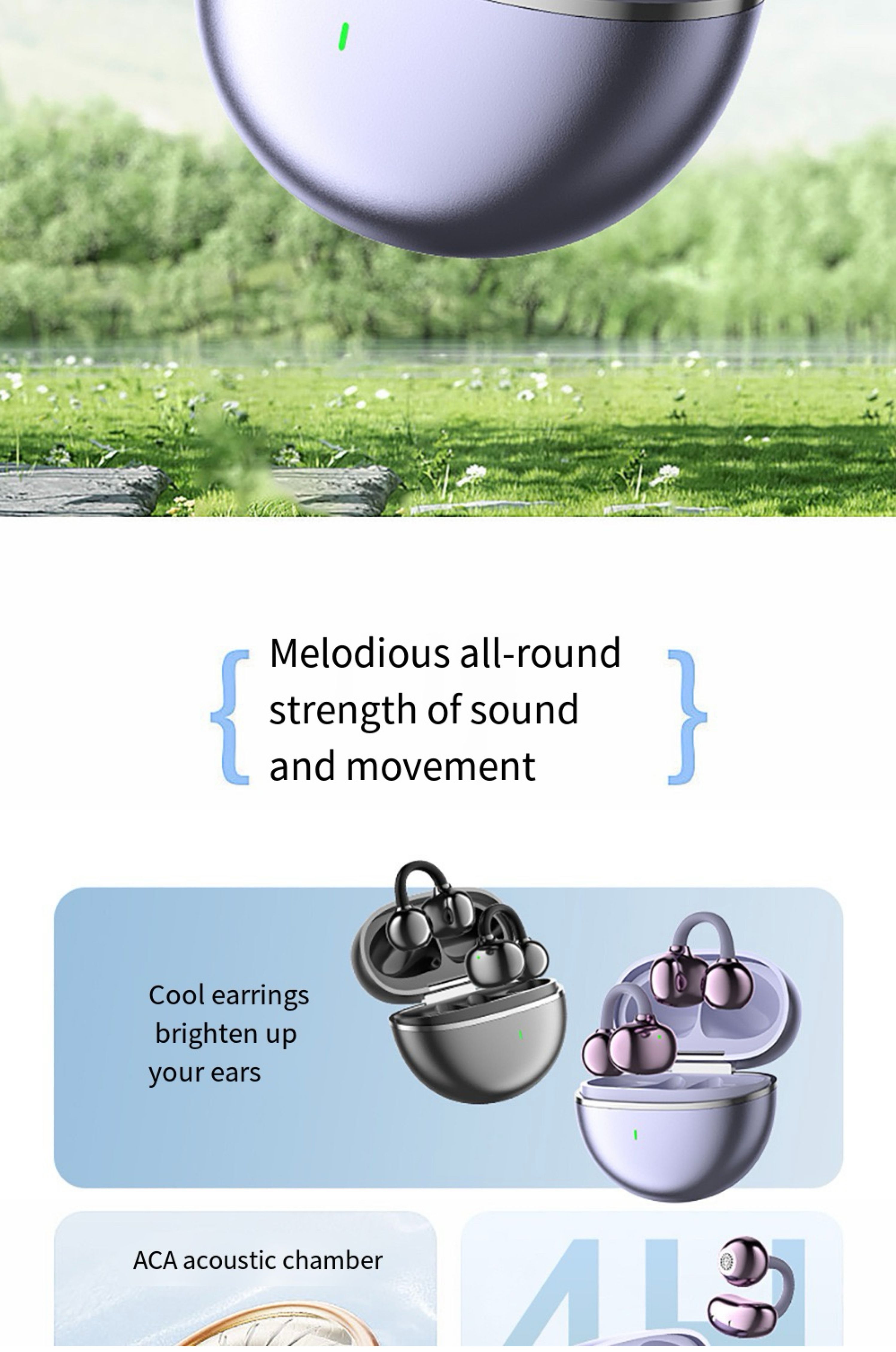 2025 new model wireless bluetooth earhooks sports airpods earphones earpieces for Sony mobile phones