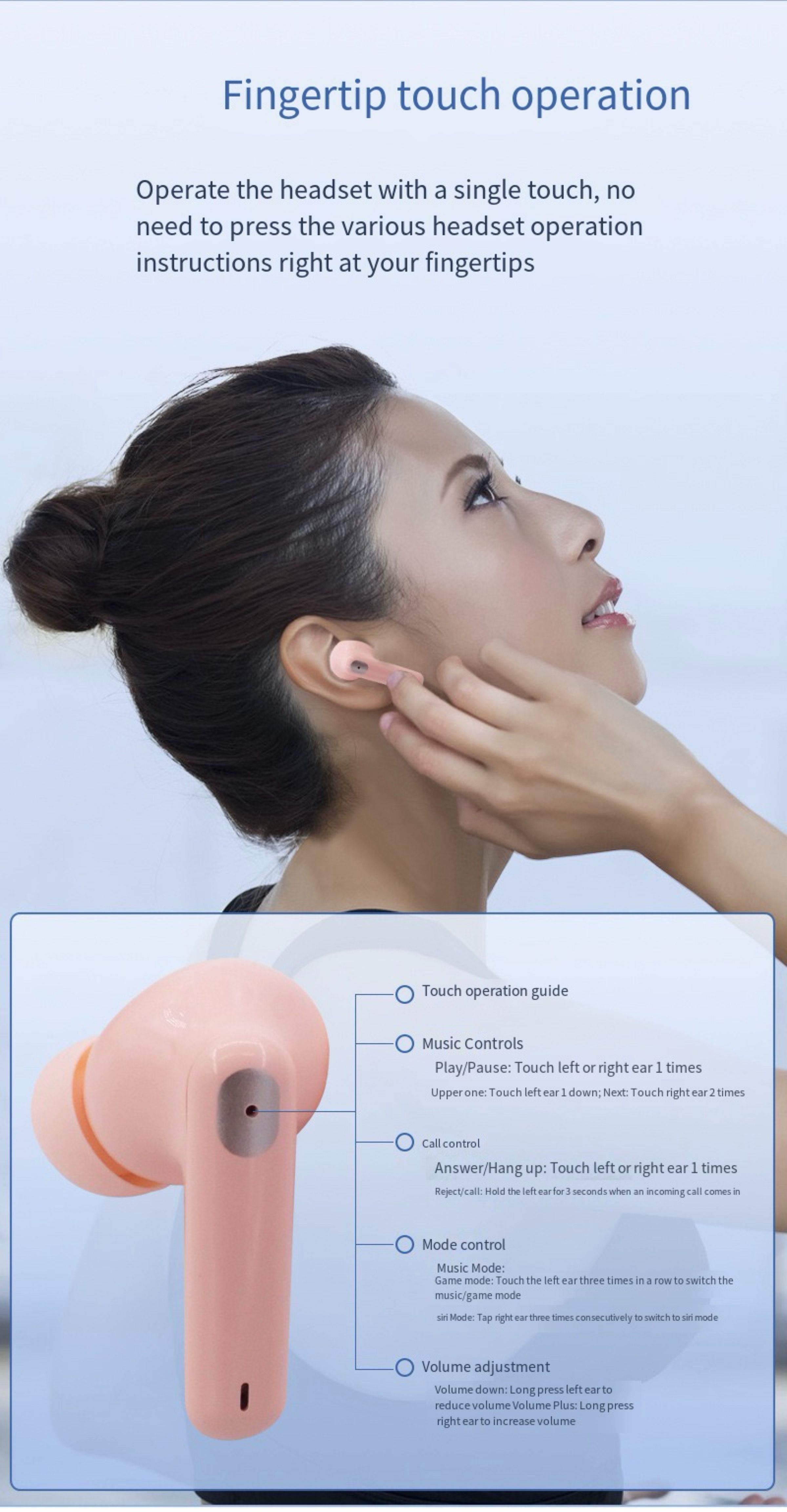 High Quality Ear-in Metal Heavy Bass Stereo Earphones Compatible iPhone and Android Smart Phones