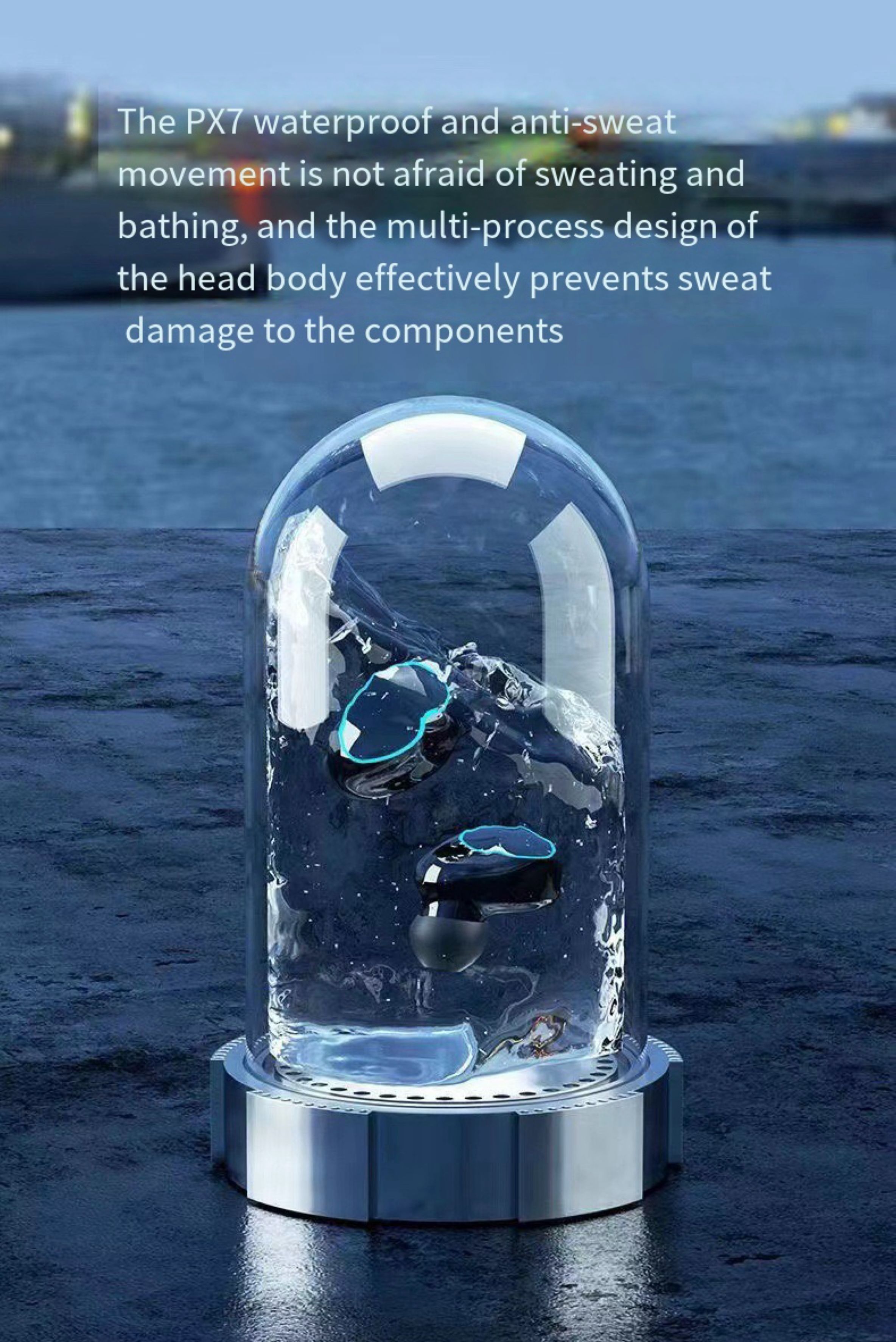 TWS Bluetooth Wireless Stereo Earbuds Bluetooth 5.0 Earphones for iPhone Huawei Smart Mobile Phone