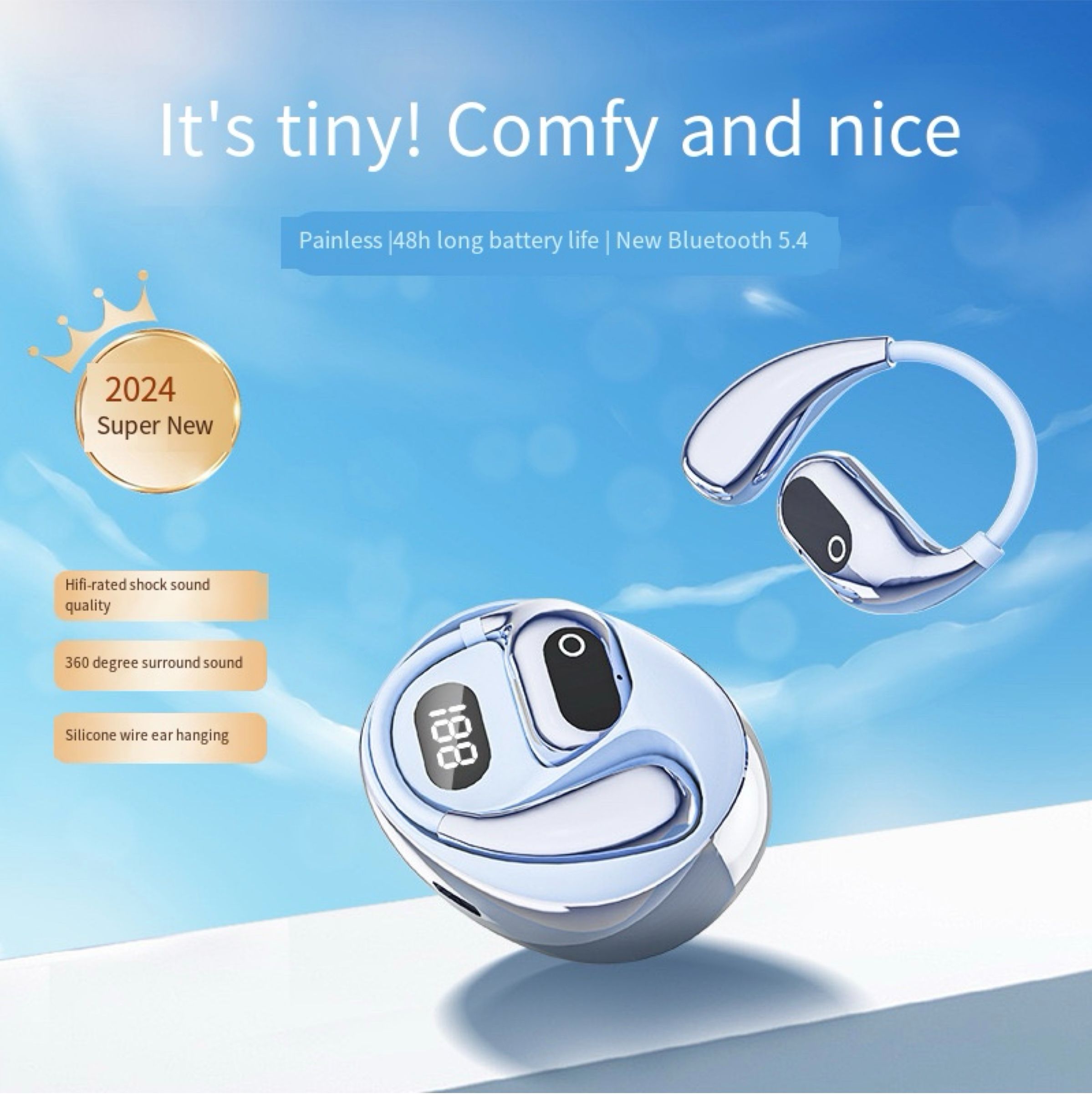 Noice cancelling true wireless earphones AI  interpreter tws earbuds intelligence  smart translator true wireless ear phones