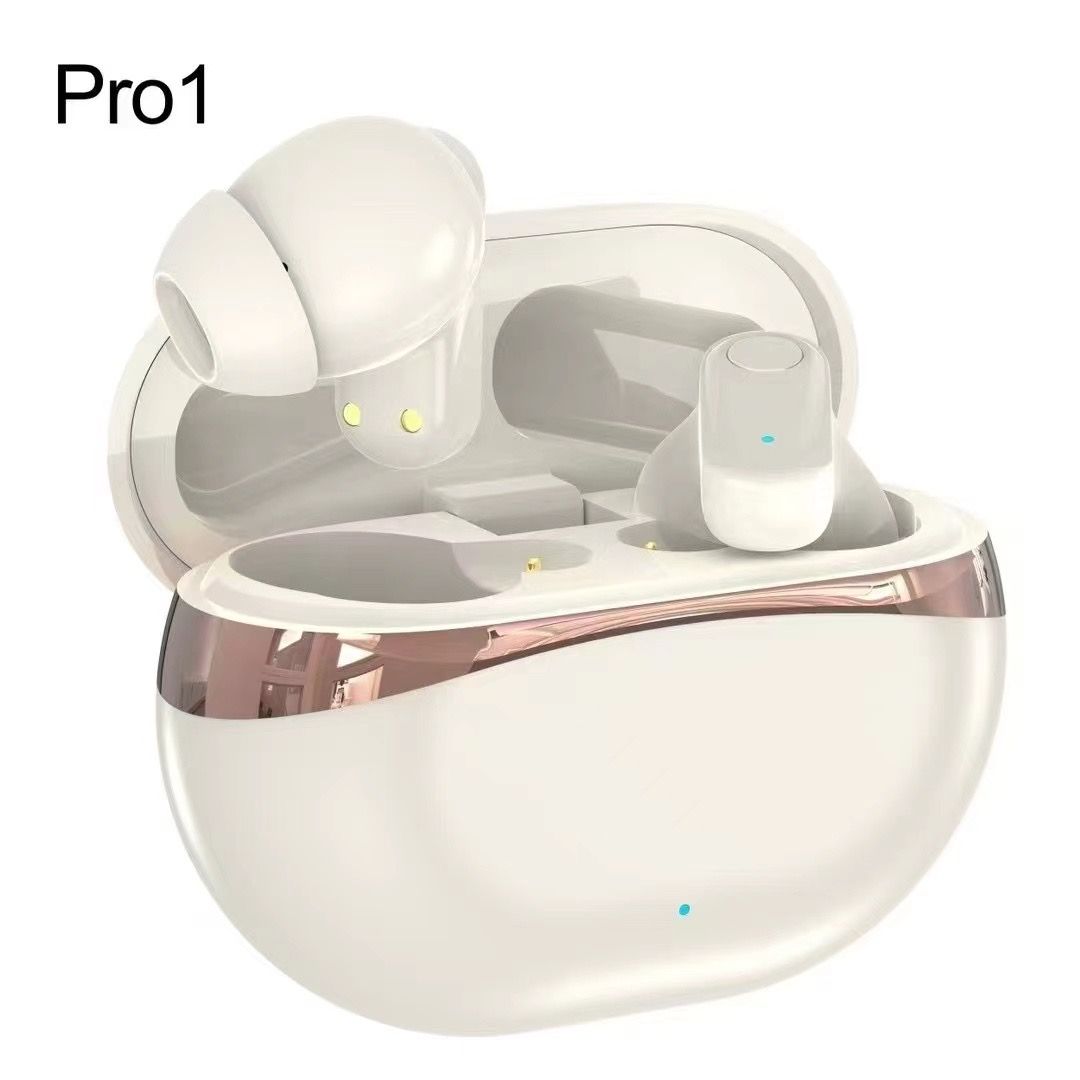 TWS Magic Ear-in Wireless Control with Microphone Metal Heavy Bass Stereo Earphones