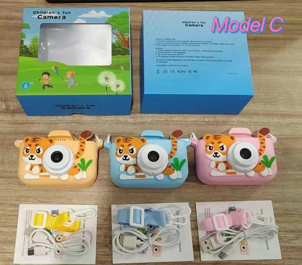 HD Digital Digital Camera Mini Video Camera Optical Digital LCD Camera Instant Camera Polaroid Children Kids Camera CCD Camera Printer Camera