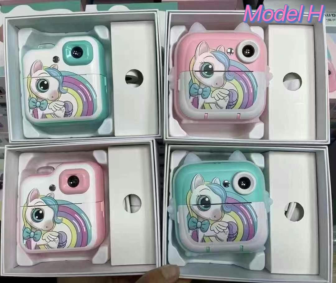 HD Digital Digital Camera Mini Video Camera Optical Digital LCD Camera Instant Camera Polaroid Children Kids Camera CCD Camera Printer Camera
