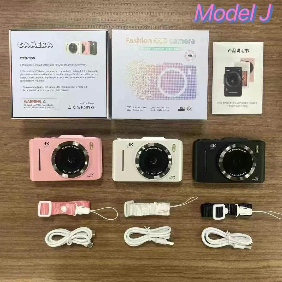 HD Digital Digital Camera Mini Video Camera Optical Digital LCD Camera Instant Camera Polaroid Children Kids Camera CCD Camera Printer Camera